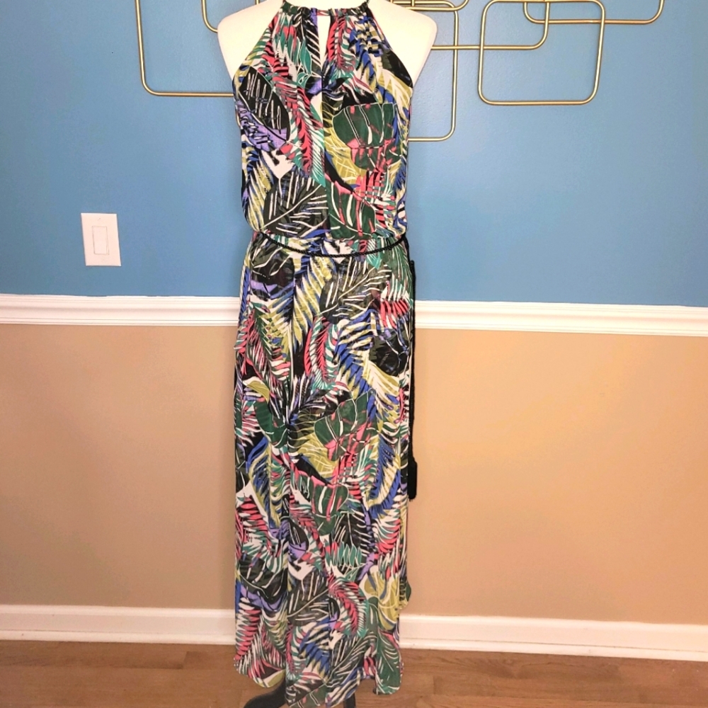 London Times colorful maxi dress size 12
